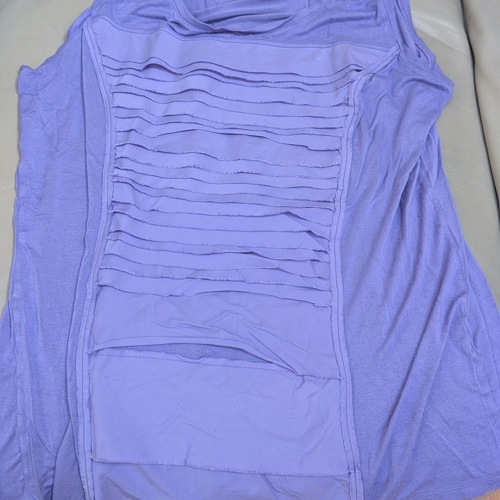 Alfani Purple Knit Top